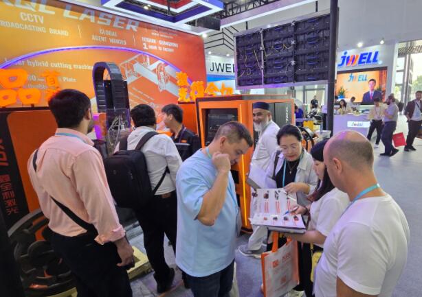 鑫全利激光廣交會的新聞報道